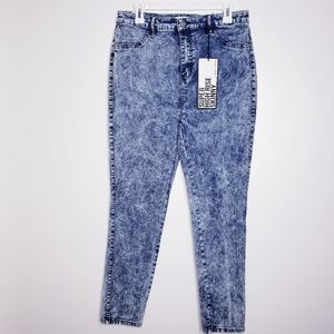 Almost famous super high rise skinny jeans